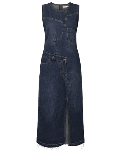 Rabens Saloner - Inette Denim Kjole - Dark Wasched Iningo